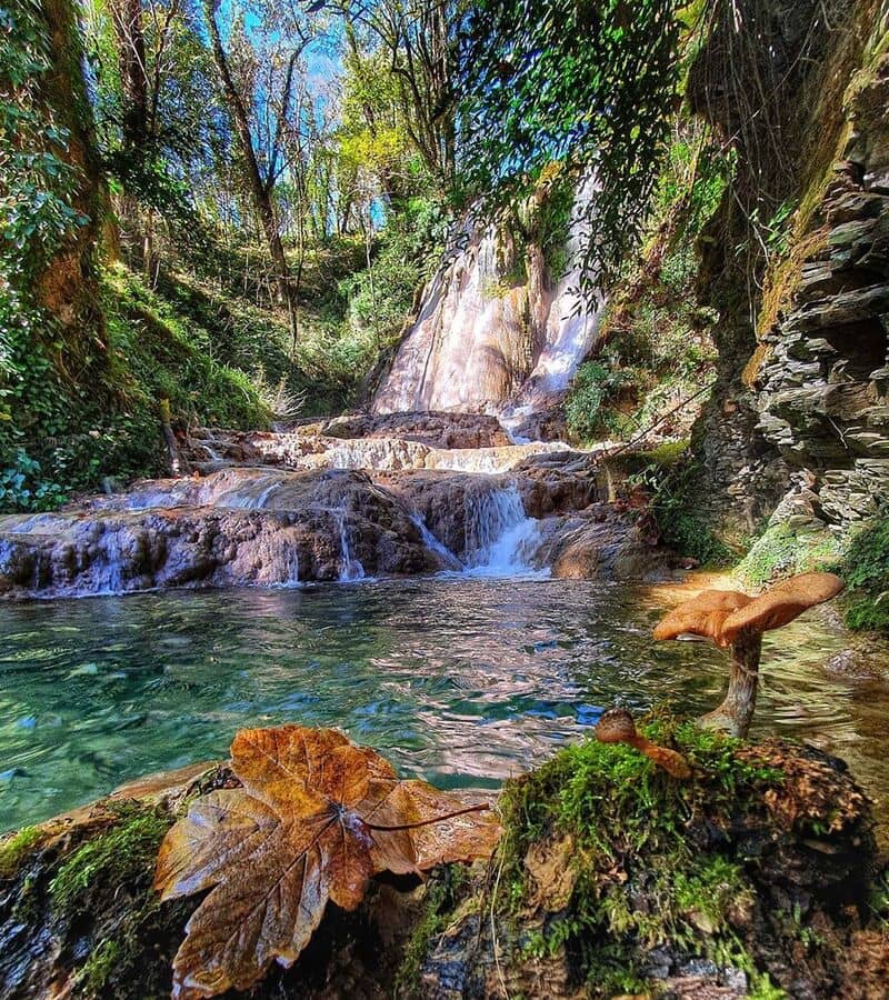 آبشار اسکلیم رود | Limestone waterfall Eskelym