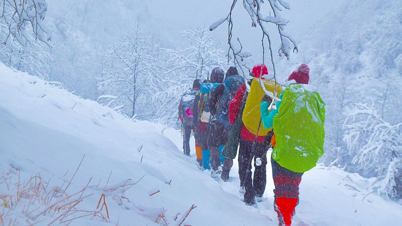 صعود به قله تریشوم ماسوله - زمستان 1400