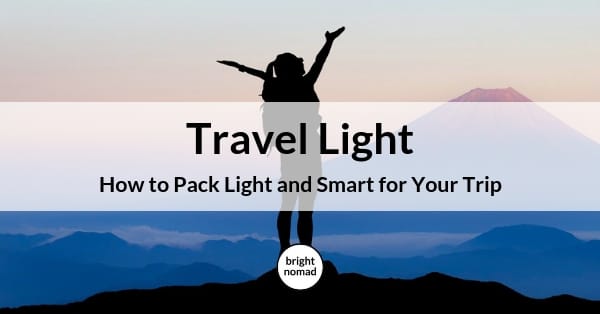 چگونه سبک سفر کنیم؟ | how to travel light