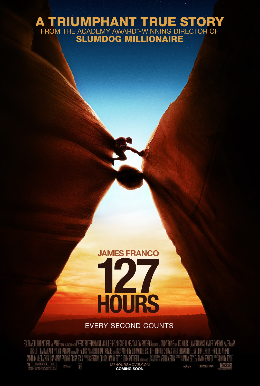فیلم کوهنوردی «۱۲۷ ساعت (۱۲۷ Hours)» کارگردان: دنی بویل