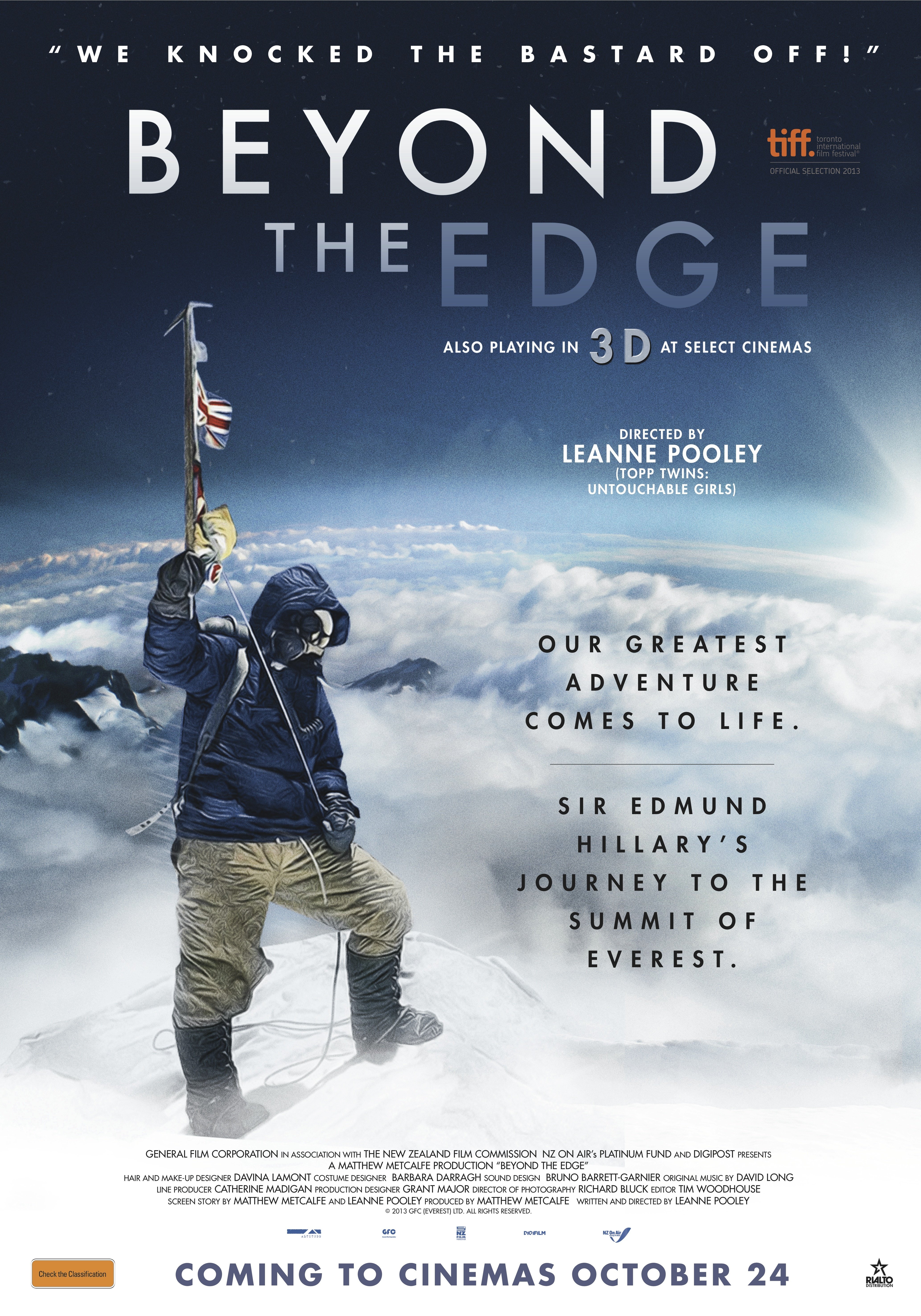 فیلم کوهنوردی «فراتر از محدودیت (Beyond The Edge)» کارگردان: لین پولی