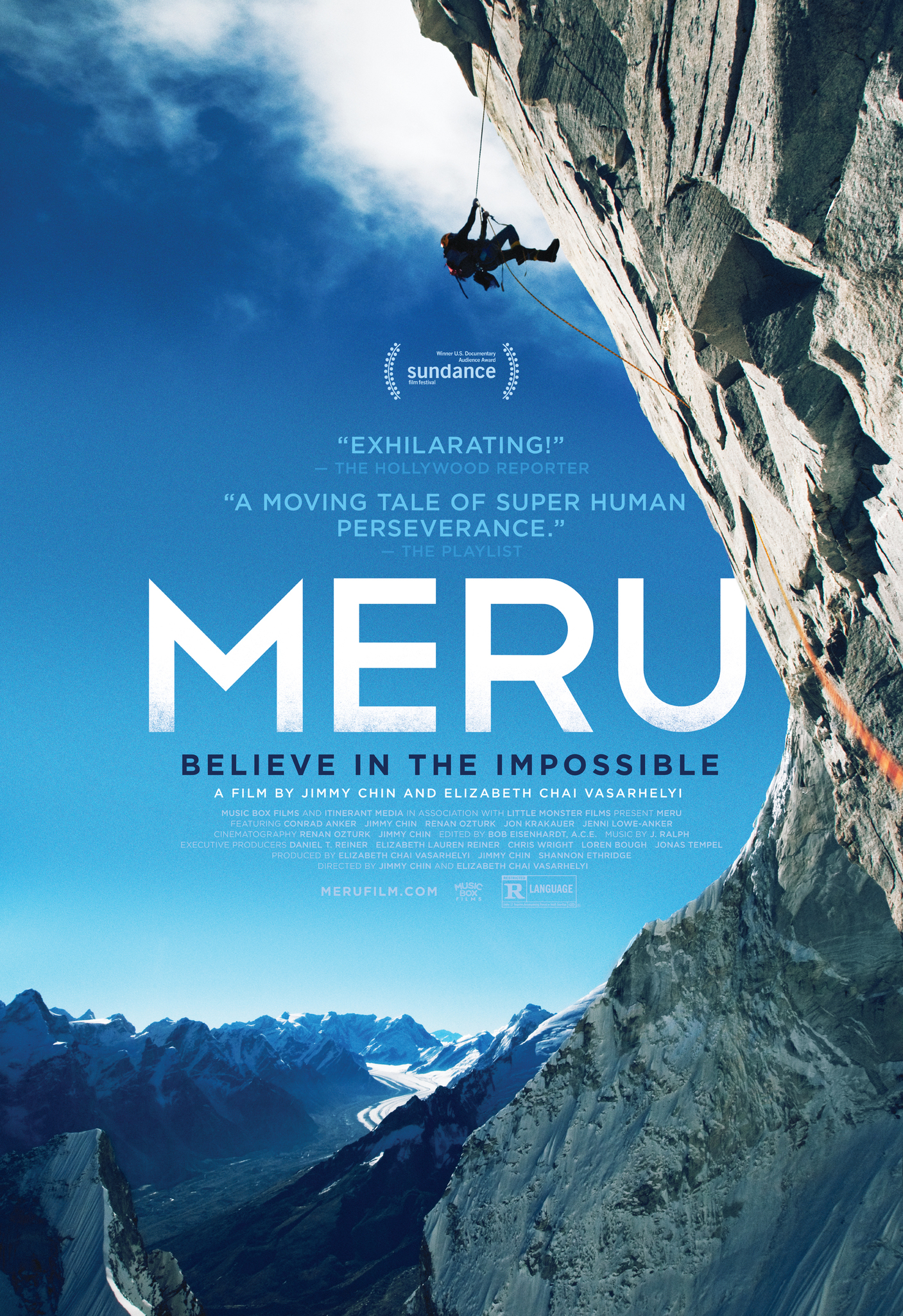 فیلم کوهنوردی «مرو (Meru)» کارگردان: جیمی چین، الیزابت چای واسرهاولی