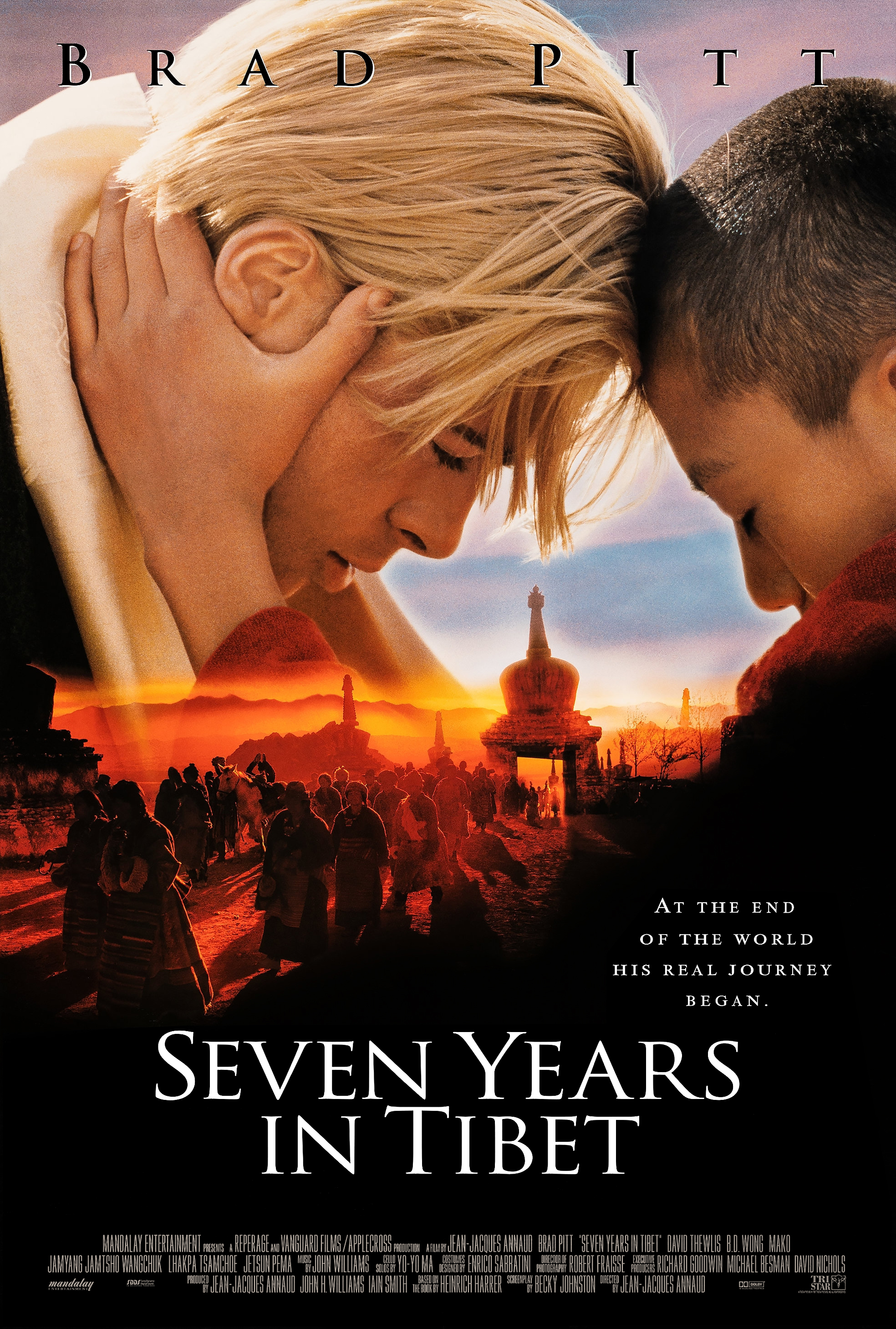 فیلم کوهنوردی «هفت سال در تبت (Seven Years In Tibet)» کارگردان: ژان ژاک آنو